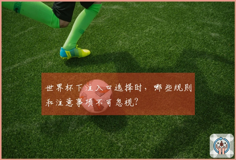世界杯下注入口选择时，哪些规则和注意事项不可忽视？